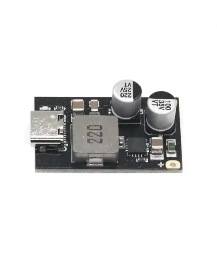 Модуль швидкого заряджання DC-DC 65 Вт з USB Type-C PD/QC, вхід 8-32 В