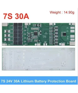 Плата BMS 7S30A контролер заряду/розряджання