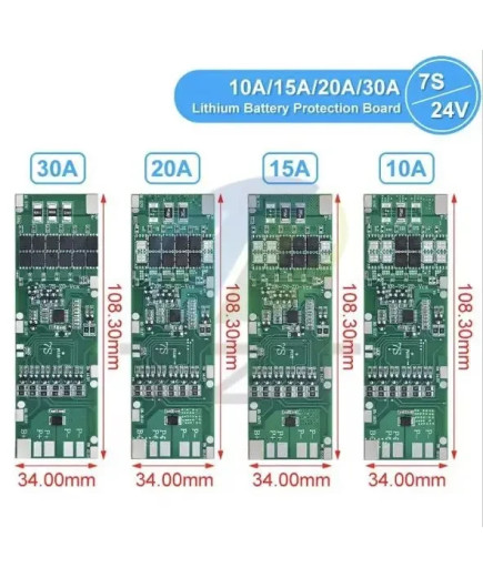 Плата BMS 7S30A контролер заряду/розряджання