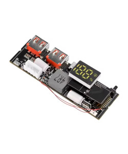 Плата живлення повербанка 5S 100W з USB-C PD/QC та LED-індикатором