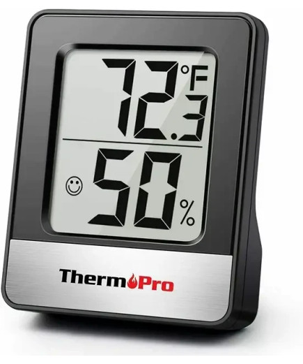 Термо-гігрометр ThermoPro TP-49 Black