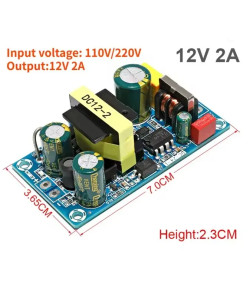 AC-DC імпульсний модуль живлення 12 В 2 А (110/220 В → 12 В)