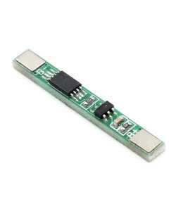 Плата захисту акумулятора BMS PCM 1S 3.7В 3А для Li-ion