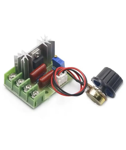 Регулятор потужності, Димер AC 220V 2000 W (2 кВт) з виносним регулятором